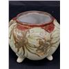 Image 2 : Hand Painted Nippon Flower Bowl with Moriage Detailing