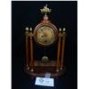 Image 1 : Vintage Mantle Clock with No Key and Missing Glass Very Decorative