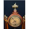 Image 2 : Vintage Mantle Clock with No Key and Missing Glass Very Decorative