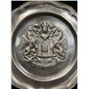 Image 2 : 2 Quality German Pewter Plaques( Heavy)