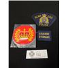 Image 1 : Lot of RCMP Cloth Emblems Plus Hard to find Student Patch