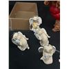 Image 2 : Nice Lot of Angel Christmas Tree Figurines and Poodle Christmas Figurine