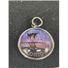 Image 2 : Hoffman Sterling Silver Florida Round Pendant