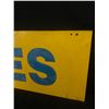 Image 2 : Vintage 48 x 12" Metal Brakes Garage Sign