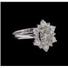 Image 1 : 1.74 ctw Diamond Ring - 14KT White Gold