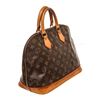 Image 2 : Louis Vuitton Brown Alma MM Satchel Bag