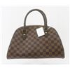 Image 1 : Louis Vuitton Damier Ebene Canvas Leather Ribera MM Bag