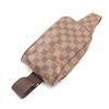 Image 1 : Louis Vuitton Damier Ebene Canvas Leather Geronimos Waist Bag