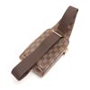 Image 2 : Louis Vuitton Damier Ebene Canvas Leather Geronimos Waist Bag