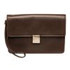 Image 1 : Louis Vuitton Brown Taiga Leather Selenga Pouch Bag