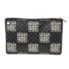 Image 1 : Louis Vuitton Black Leather Rope Pochette Voyage Wallet