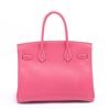 Image 2 : Hermes Rose Epsom Leather Palladium Hardware Birkin Handbag