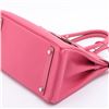 Image 3 : Hermes Rose Epsom Leather Palladium Hardware Birkin Handbag