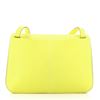 Image 1 : Hermes Yellow Clemence Leather Halzan 31 Handbag