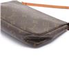 Image 3 : Louis Vuitton Brown Monogram Canvas Leather Pochette Accessoires Shoulder Bag