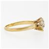 Image 6 : Antique Victorian 14k Gold GIA 1.41 ctw Old Mine Diamond Solitaire Engagement Ri