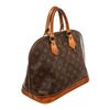 Image 2 : Louis Vuitton Brown Alma MM Satchel Bag