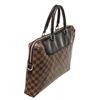 Image 3 : Louis Vuitton Brown Damier Canvas Leather Porte Documents Jour Bag