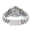 Image 6 : Rolex Ladies Stainless Steel Green Emerald & Diamond Datejust Wristwatch