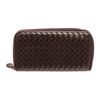 Image 1 : Bottega Venetta Dark Brown Leather Wallet