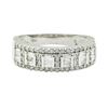 Image 2 : 1.00 ctw Diamond Ring - 14KT White Gold