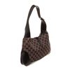 Image 3 : Gucci Brown Canvas Jackie Shoulder Bag