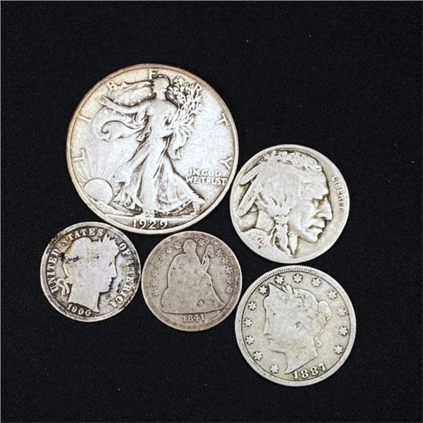 5 Misc Coins UNCIRCULATED