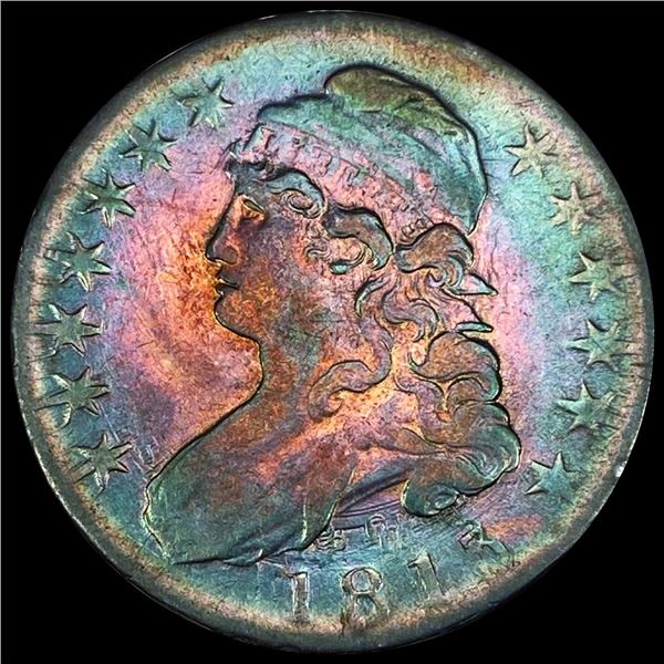 1813 Capped Bust Half Dollar CLOSELY UNCIRCULATED