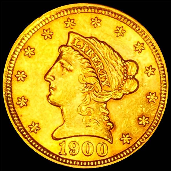 1900 $2.50 Gold Quarter Eagle UNCIRCULATED