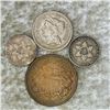 Image 1 : 4 Misc Coins ABOUT UNCIRCULATED