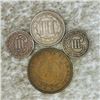 Image 2 : 4 Misc Coins ABOUT UNCIRCULATED