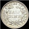 Image 2 : 1853 'Arrows' Seated Liberty Half Dime