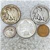 Image 2 : 5 Misc Coins NICELY CIRCULATED