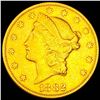 Image 1 : 1882-S $20 Gold Double Eagle CLOSELY UNCIRCULATED