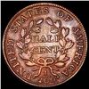 Image 2 : 1807 Draped Bust Half Cent LIGHTLY CIRCULATED
