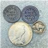 Image 2 : 4 Misc Coins CLOSELY UNCIRCULATED