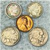 Image 1 : 5 Misc Coins NEARLY UNCIRCULATED