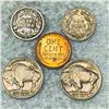 Image 2 : 5 Misc Coins NEARLY UNCIRCULATED