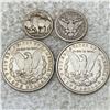Image 2 : 4 Misc Coins NICELY CIRCULATED