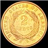 Image 2 : 1866 Two Cent Piece UNCIRCULATED
