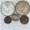 Image 2 : 5 Misc Coins ABOUT UNCIRCULATED