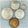 Image 1 : 5 Misc Coins CLOSELY UNCIRCULATED