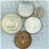 Image 2 : 5 Misc Coins CLOSELY UNCIRCULATED