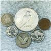 Image 2 : 6 Misc Coins CLOSELY UNCIRCULATED