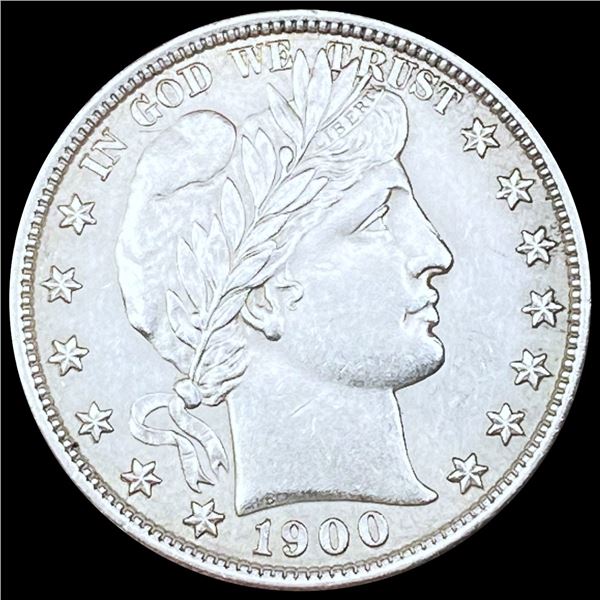 1900 Barber Half Dollar UNCIRCULATED