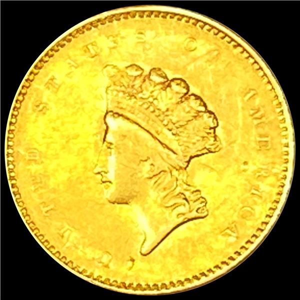 1854 TY2 Rare Gold Dollar UNCIRCULATED