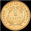 Image 2 : 1864 Two Cent Piece UNCIRCULATED