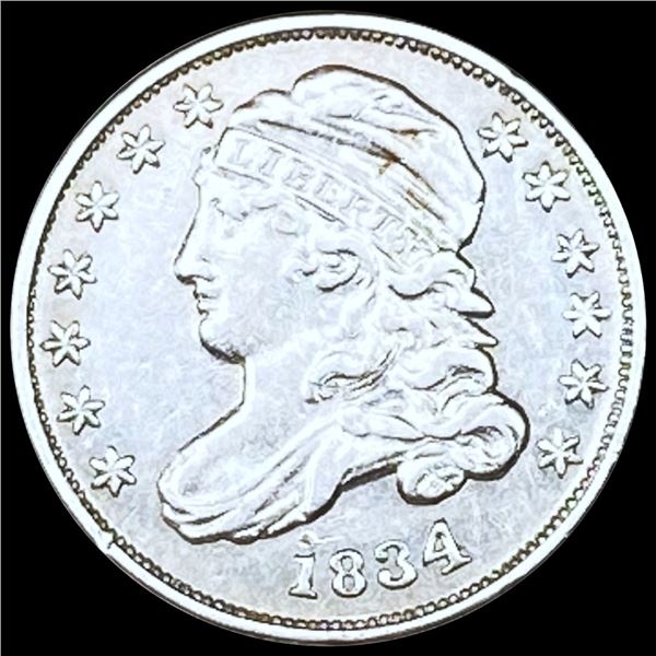 1834 Capped Bust Dime CLOSELY UNCIRCULATED