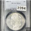 Image 1 : 1881-S Morgan Silver Dollar PCGS - MS64