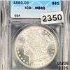Image 1 : 1882-CC Morgan Silver Dollar ICG - MS65